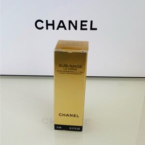 Chanel Sublimage La Crème in Gold Packaging Sample 5ml